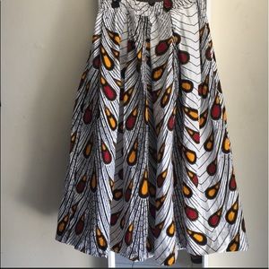 Sale. African Ankara Skirt. M/L